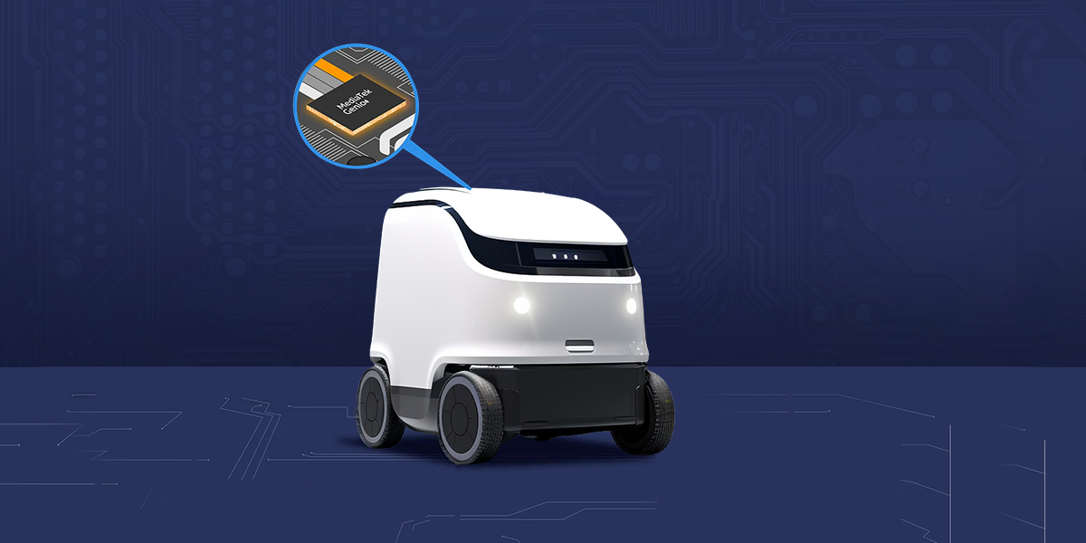Infographic: How to build a mobile robot with MediaTek Genio